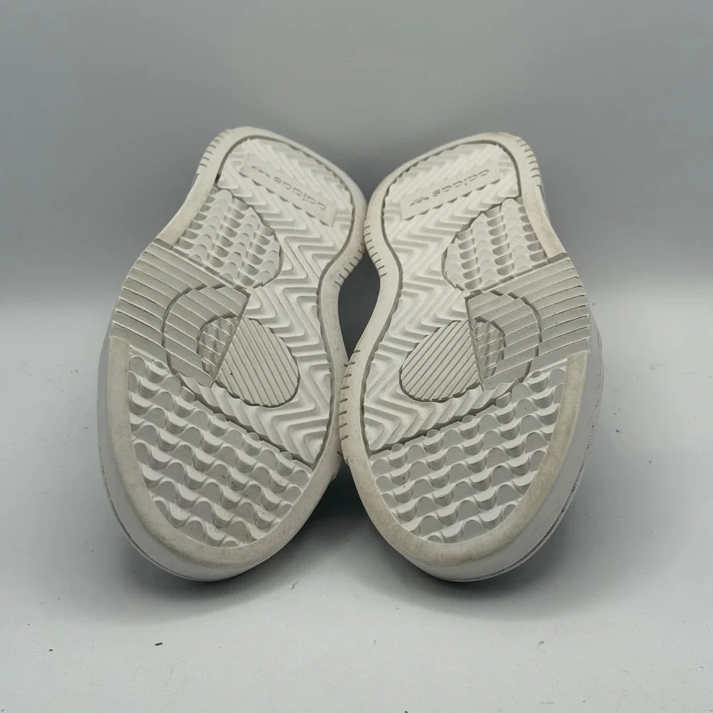 Adidas Supercourt‎ Shoes Mens Size 6 Black White Leather Low Top Sneakers Casual